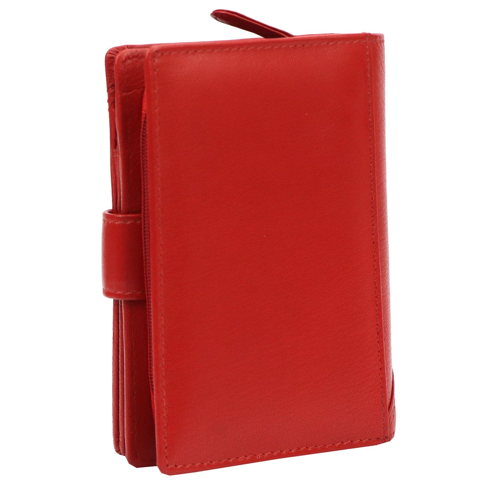 Pierre Cardin TILAK161 2571 raudona odinė piniginė czerwony