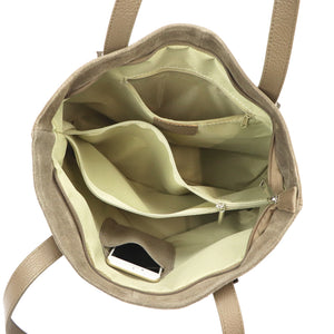 Luka 26-063 taupe natūralios odos rankinė taupe