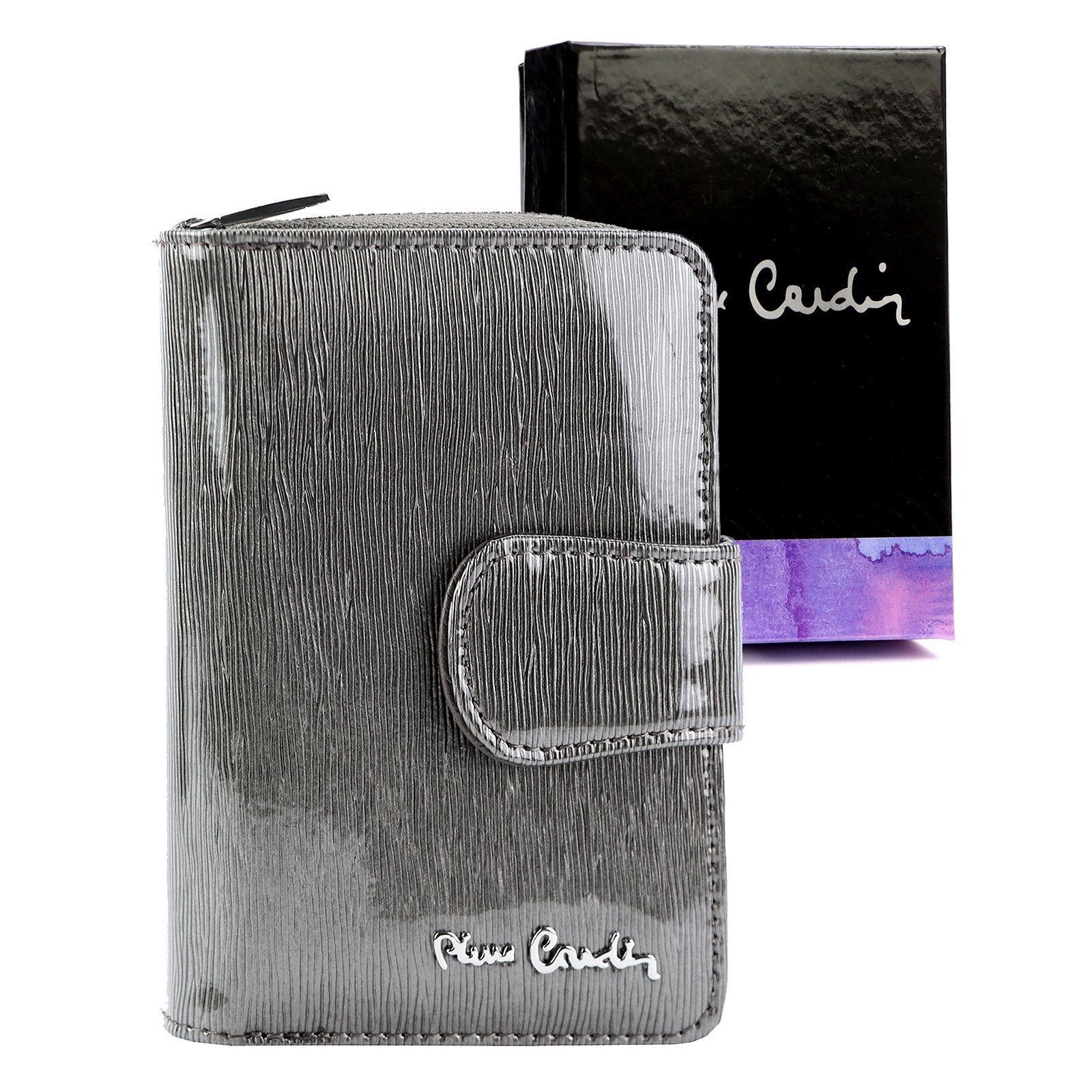 Pierre Cardin 05 LINE 115 pelenų pilka piniginė popiel