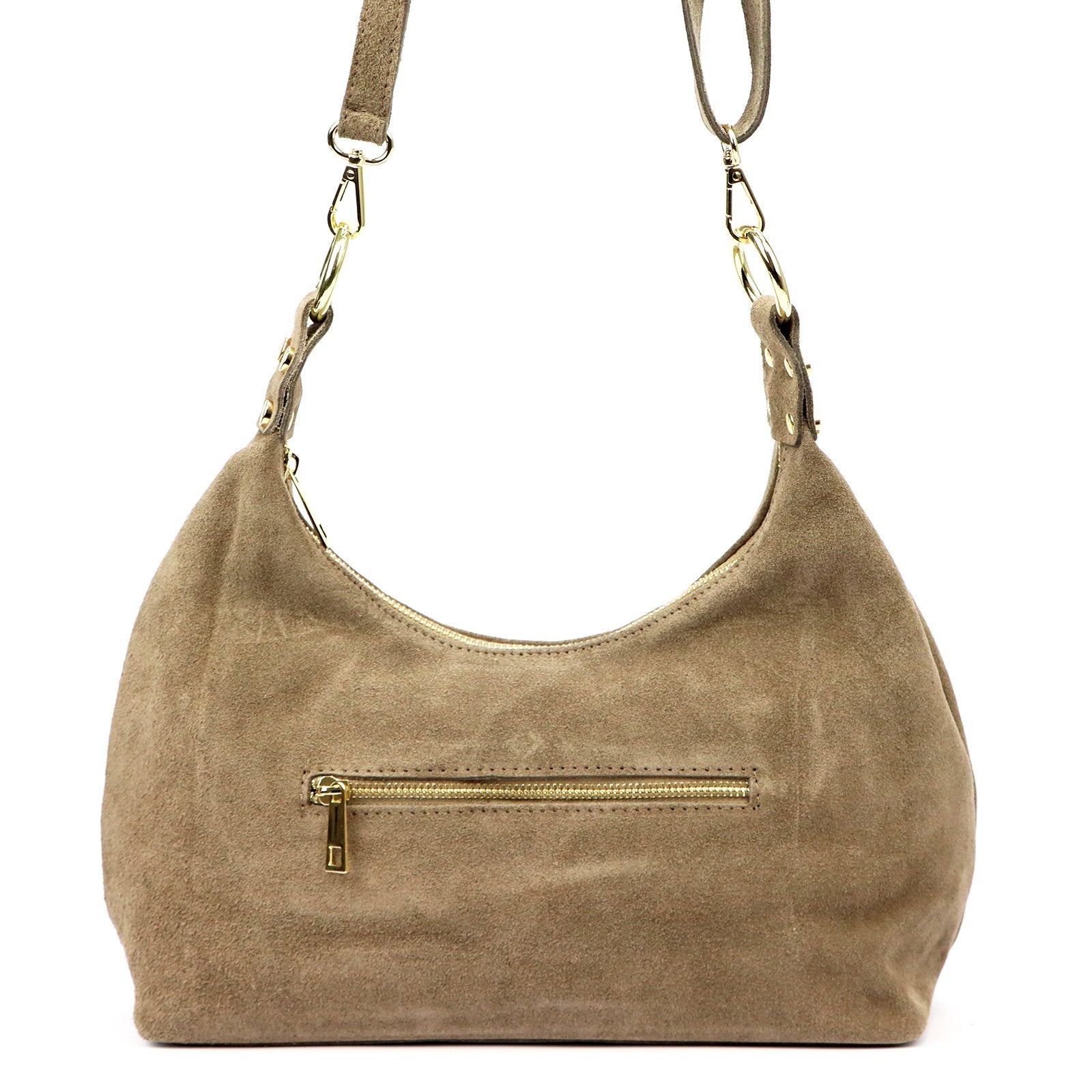 Luka 26-052 taupe odinė rankinė taupe