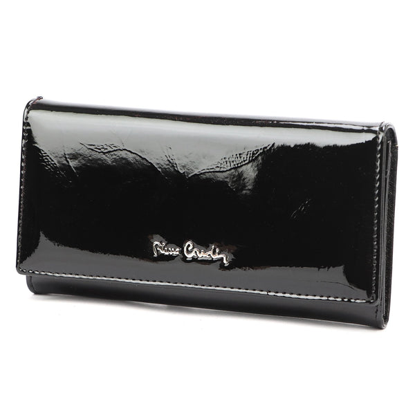 Pierre Cardin 02 LEAF 114 juoda piniginė czarny