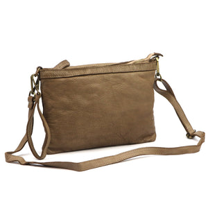 Odinė rankinė VS 065-326, taupe taupe