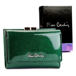 Pierre Cardin 05 LINE 117 žalia piniginė zielony
