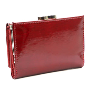 Pierre Cardin 05 LINE 117 raudona odinė piniginė czerwony