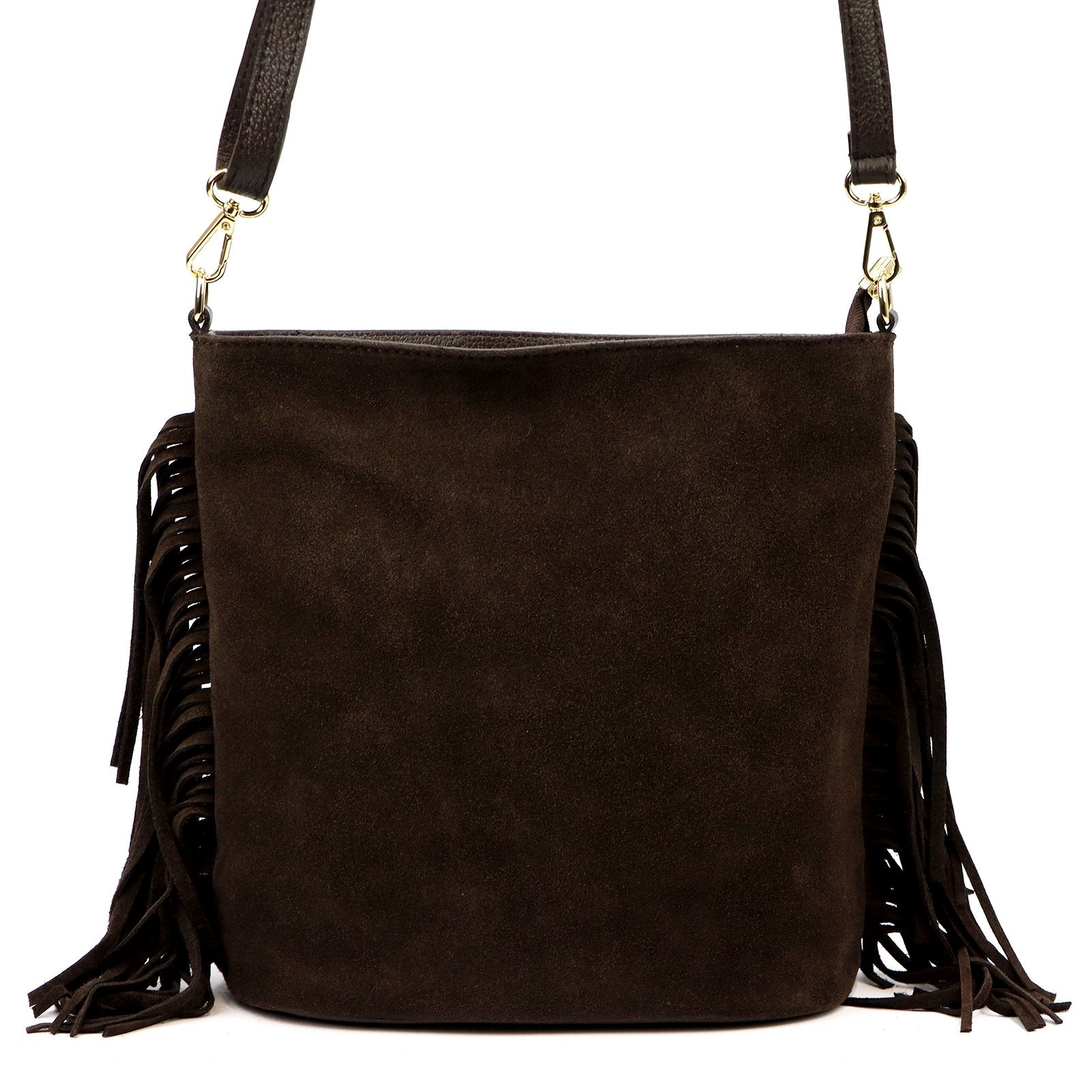 Luka 26-030 tamsiai ruda odinė rankinė ciemny brąz