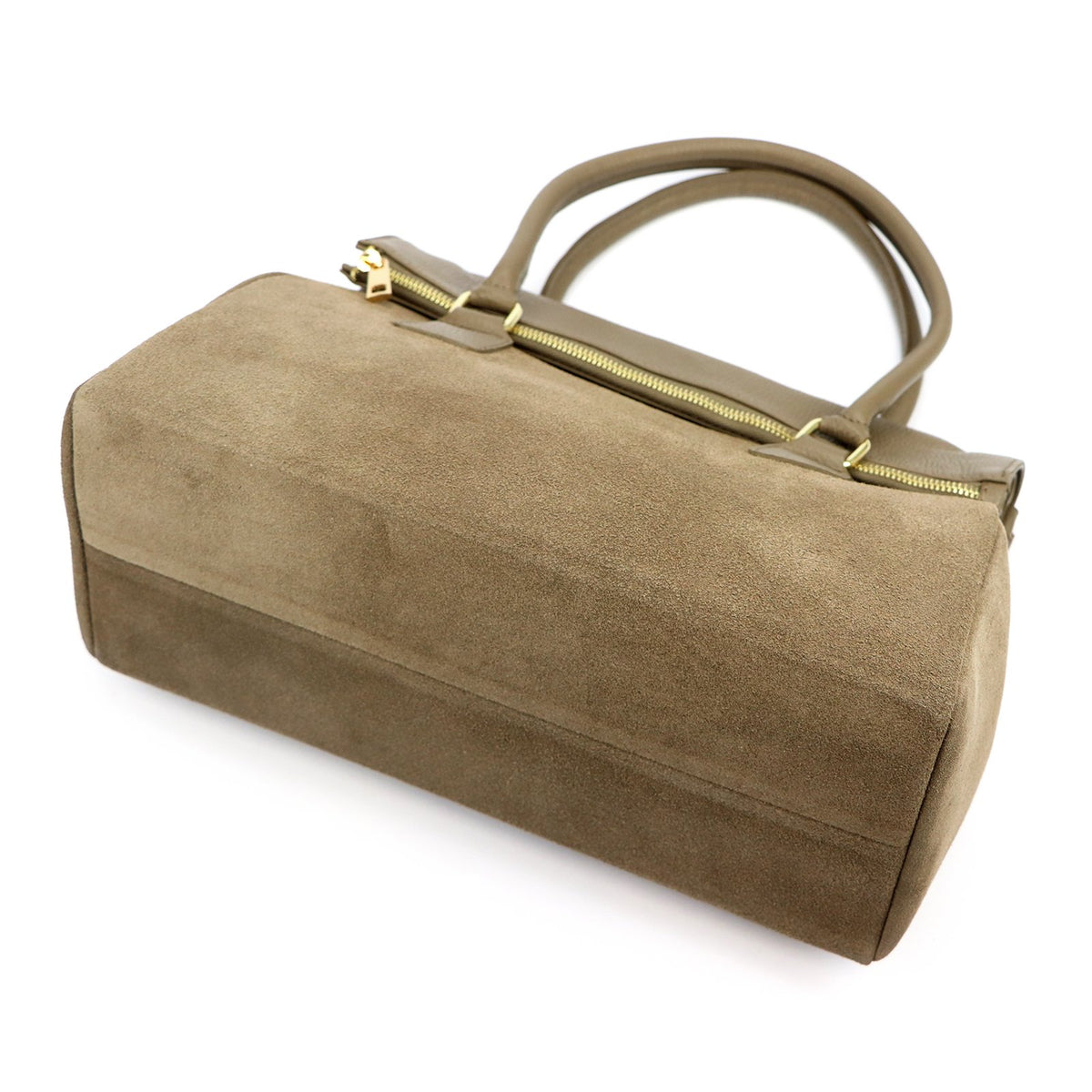 Luka 24-095 MN taupe spalvos odinė rankinė taupe