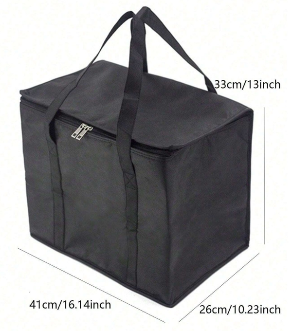 Termo krepšys maistui D2, juodas N330