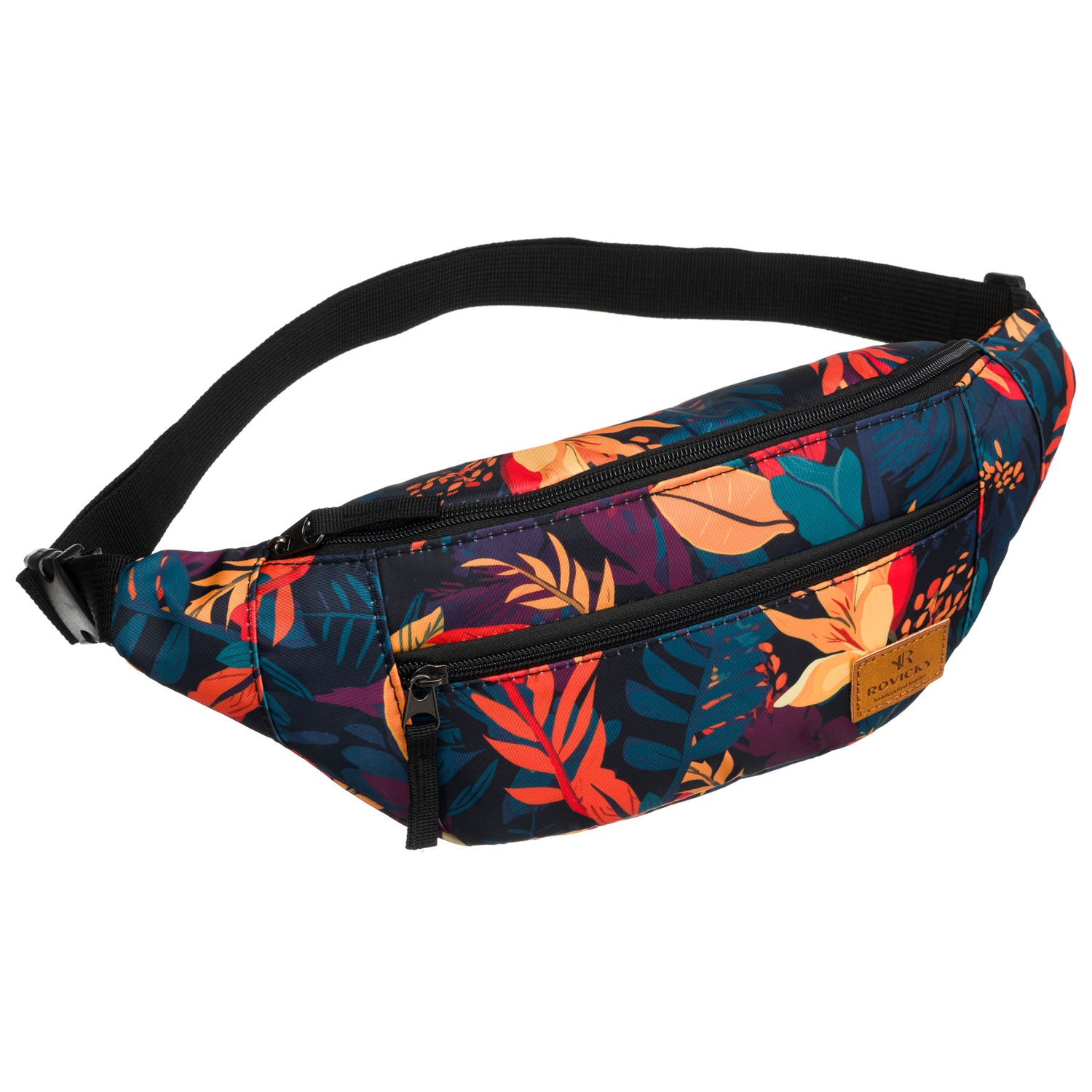 Juosmens arba per petį dėklas su išorine kišene, užtrauktukas R1211