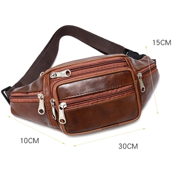 Juosmens krepšys B11, rudas R340