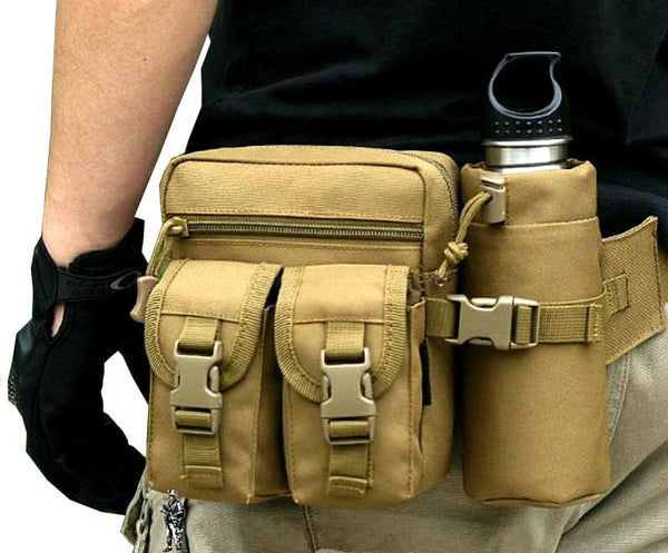 Juosmens rankinė, krepšys vyrams T92, ruda R307