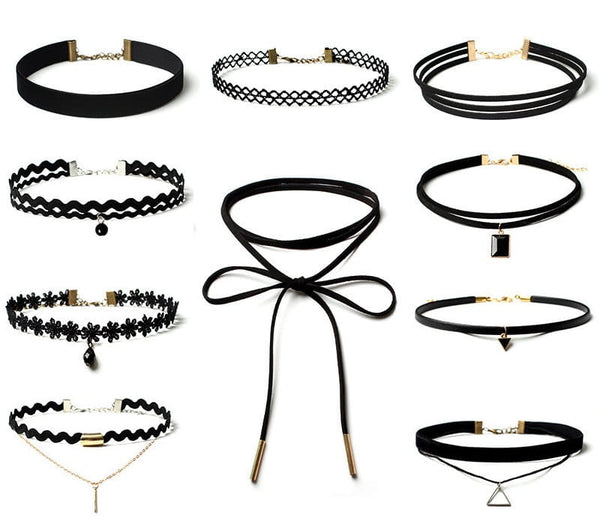 Kaklo papuošalas choker 10 vnt. N15