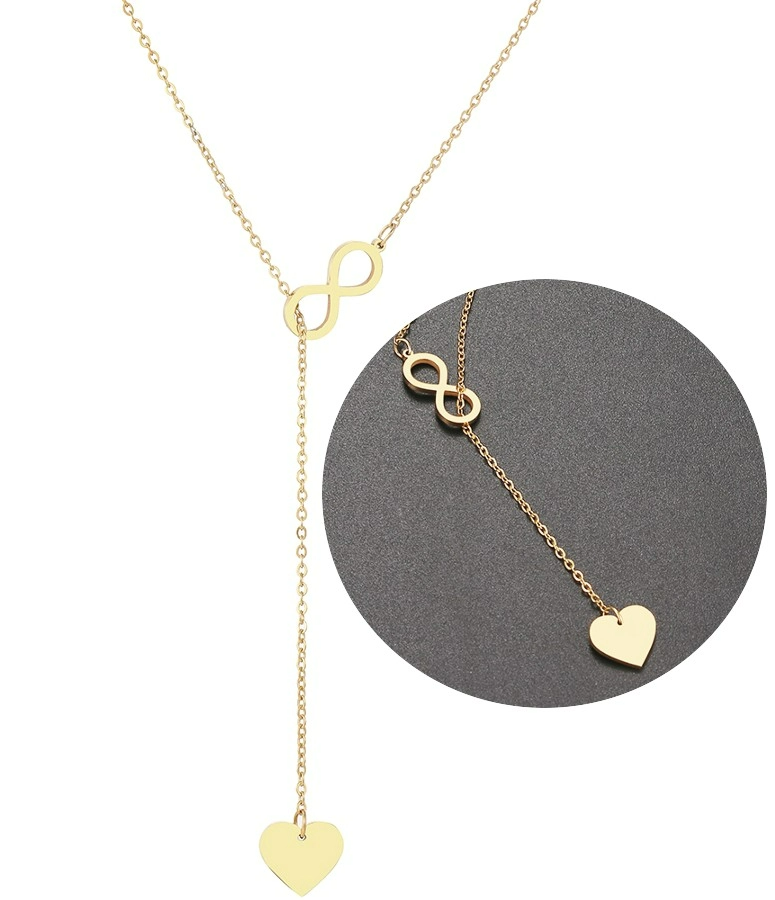 Kaklo papuošalas moterims B17, aukso spalvos