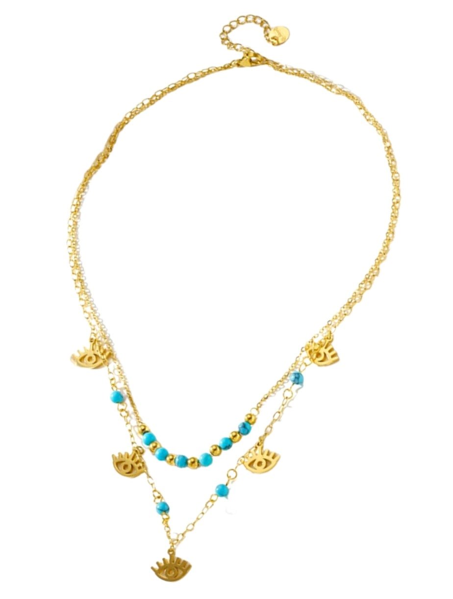 Kaklo papuošalas moterims S88