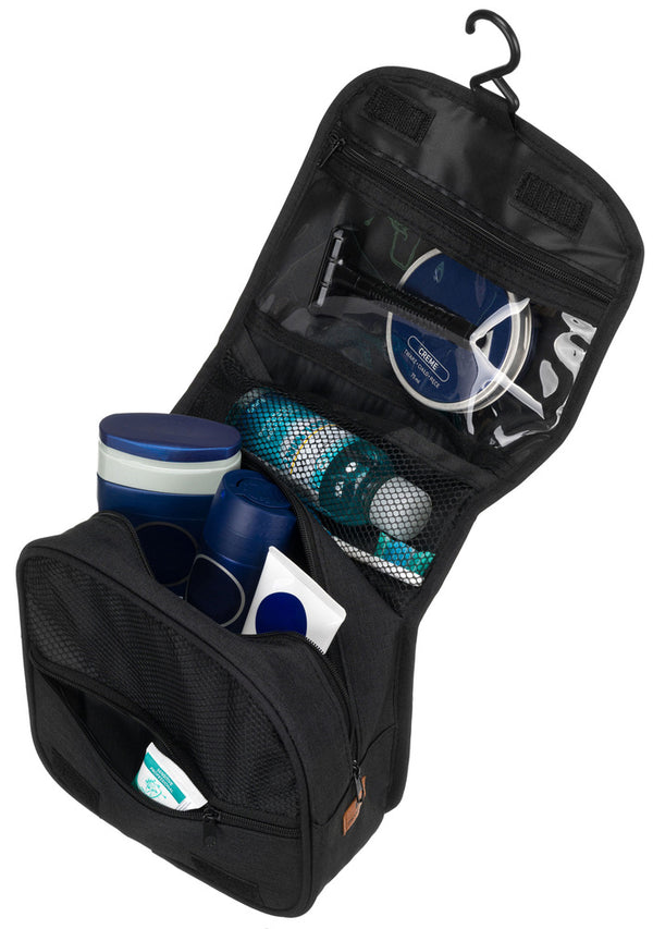 Kelioninė kosmetinė Peterson, juoda