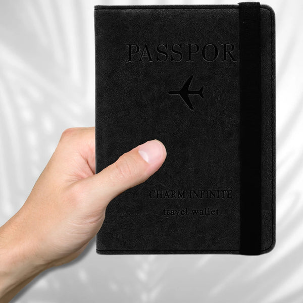 Kelioninis dėklas dokumentams ir pasui, su RFID apsauga nuo vagystės S1081