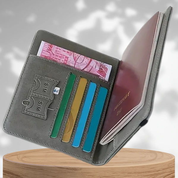Kelioninis dėklas pasui ir dokumentams, RFID apsauga.