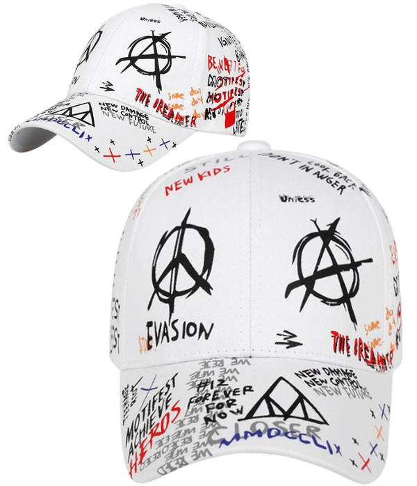 Kepurė su snapeliu TG85, balta