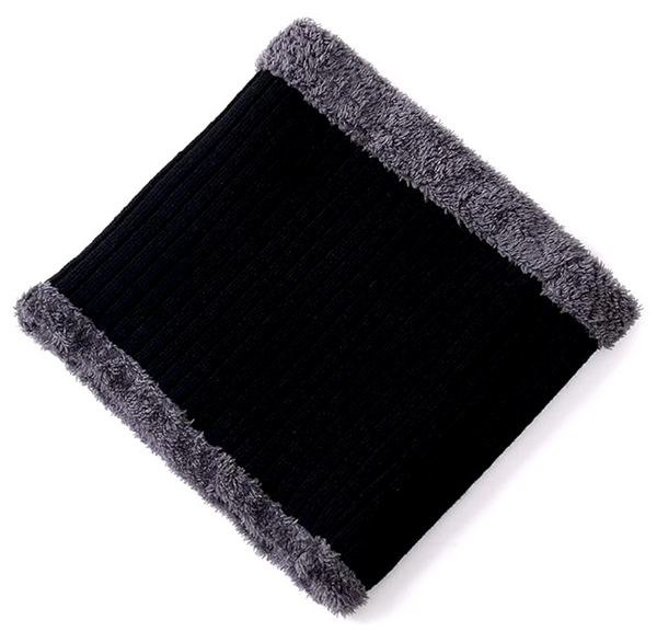 Kepurės ir šaliko komplektas S121, juodas