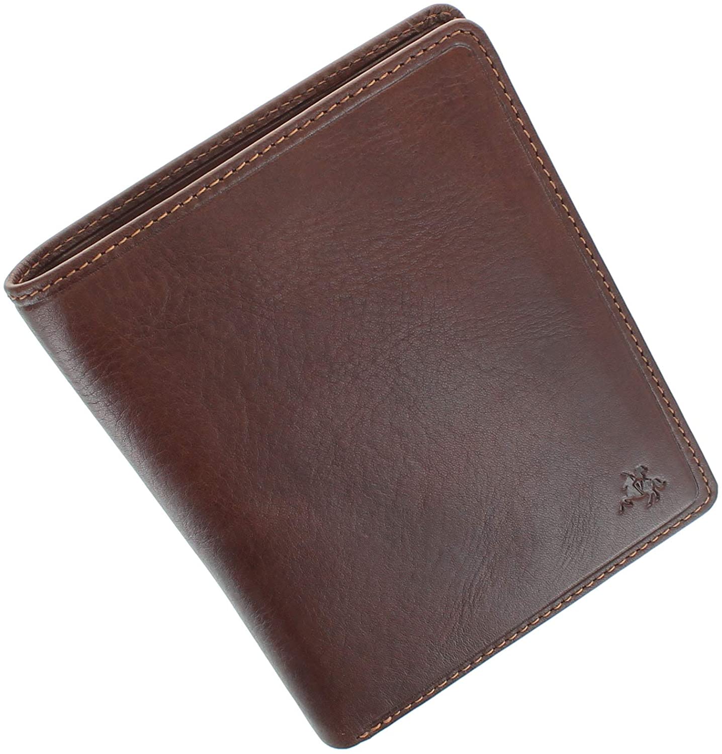 Kortelių dėklas vyrams Visconti TSC49 Tan S1043