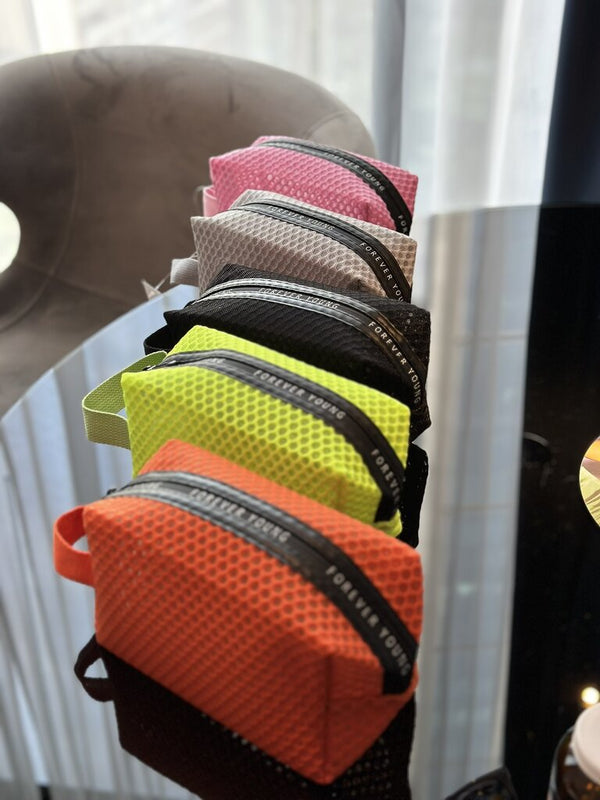 Kosmetinė, 20 x 11,5 x 10 cm, rožinė