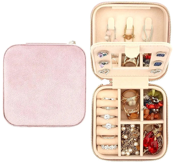 Kosmetinė papuošalams FD127 rožinė