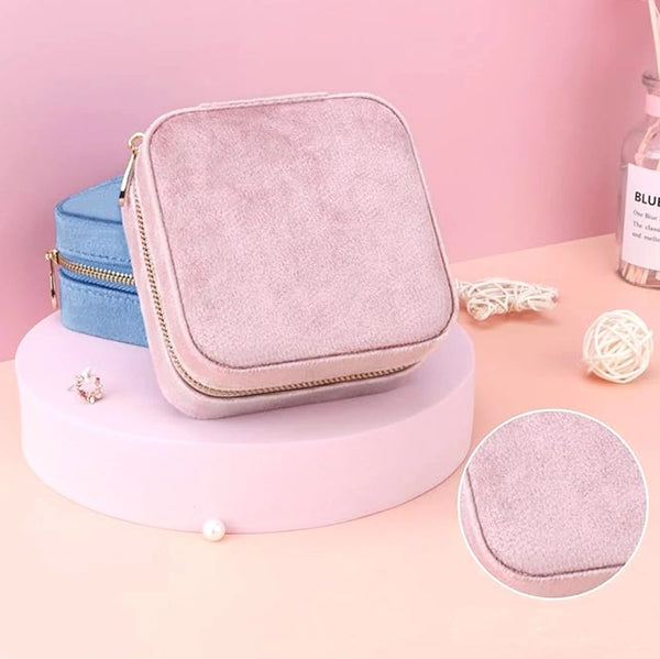 Kosmetinė papuošalams FD127 rožinė