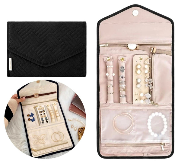 Kosmetinė papuošalams FD128 juoda