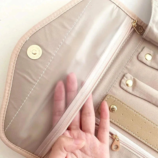 Kosmetinė papuošalams FD128 rožinė