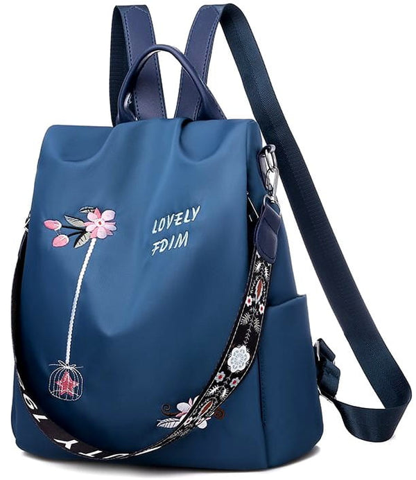 Kuprinė moterims C118 mėlyna