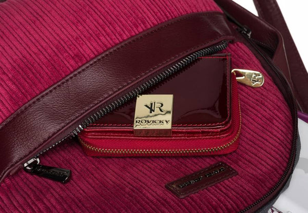 Kuprinė moterims David Jones DH66 bordo
