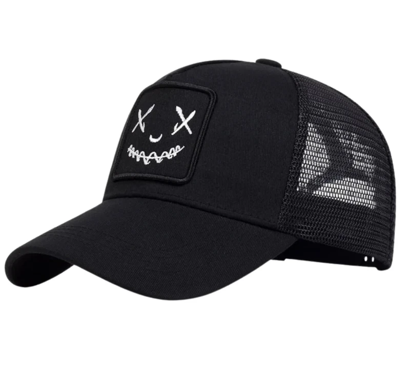 Universali kepurė su snapeliu D1, juoda N251