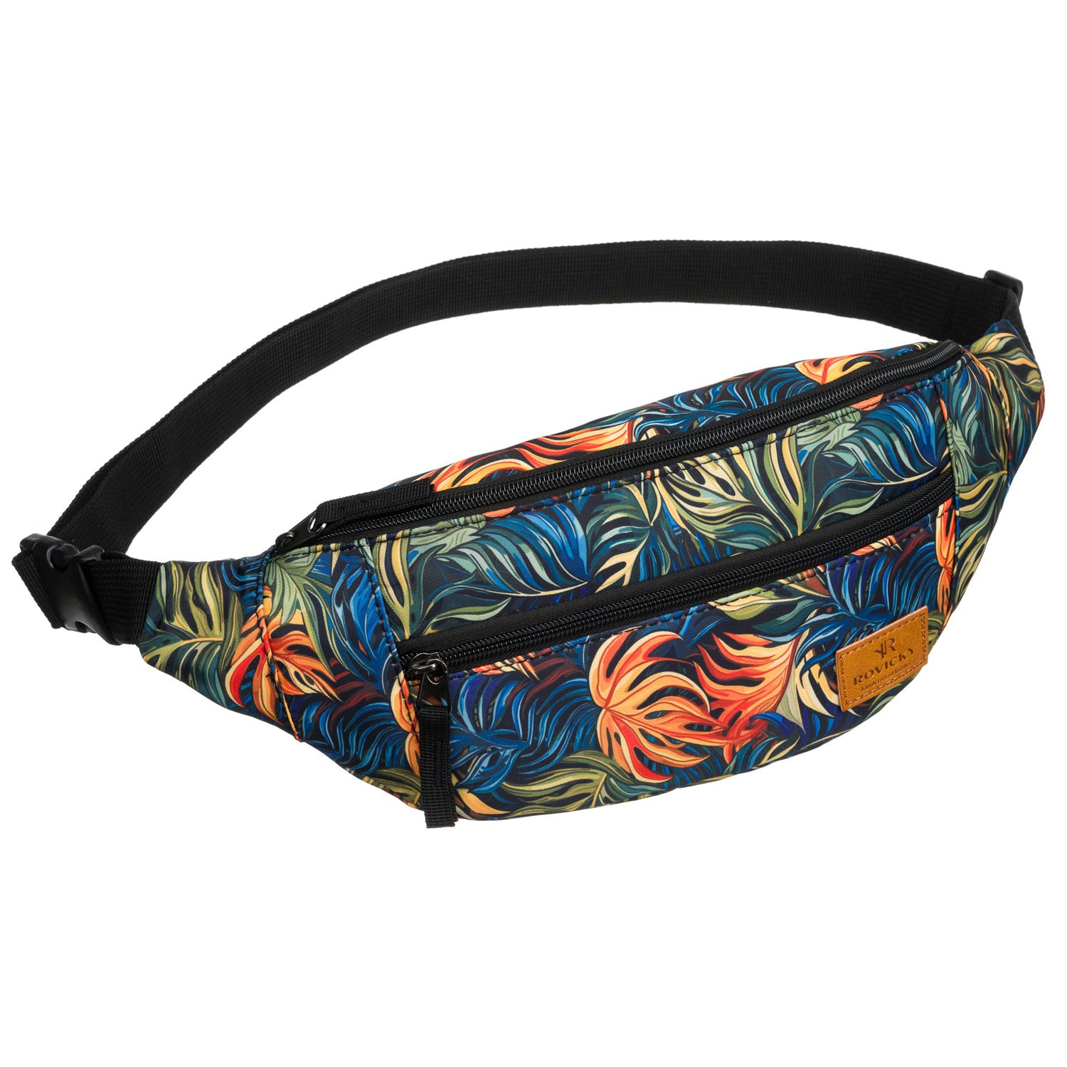 Madinga juosmens arba per petį dėvima rankinė su užtrauktuku - Rovicky R858