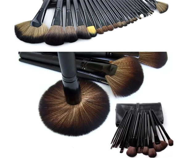 Makiažo šepetėliai, 24vnt. A11