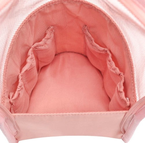 Makiažo šepetėlių dėklas F32 rožinis