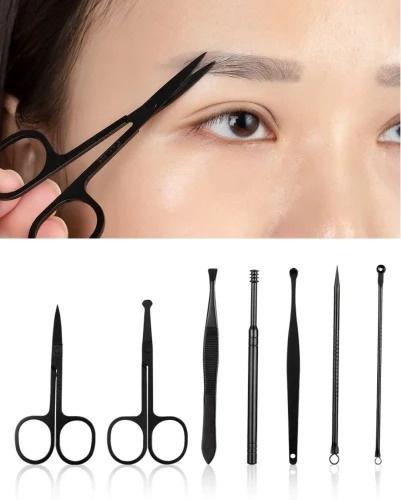 Manikiūro, pedikiūro įrankių rinkinys, 18 dalių FX2