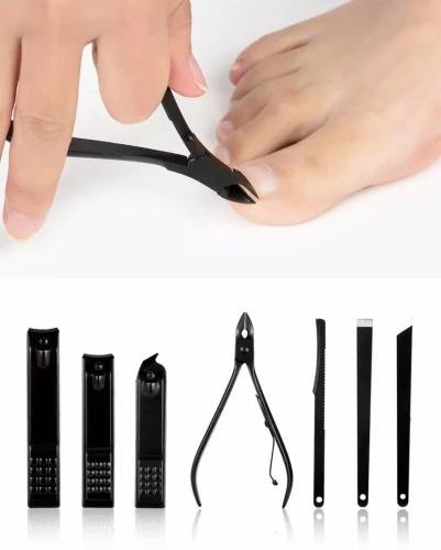 Manikiūro, pedikiūro įrankių rinkinys, 18 dalių FX2