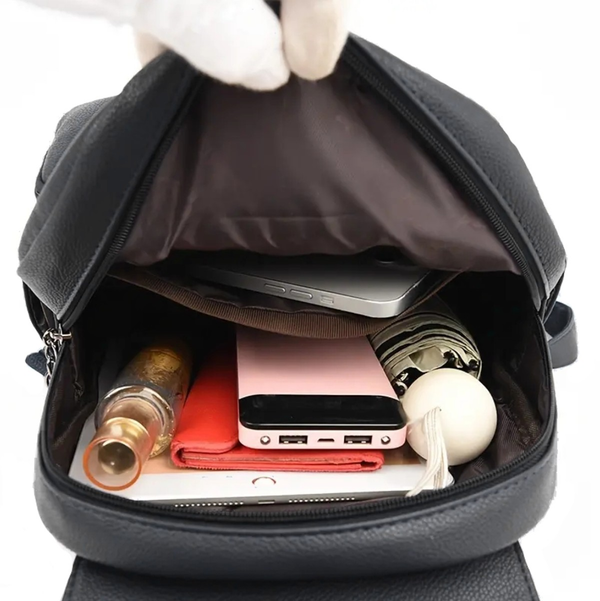 Maža kuprinė moterims C12, juoda