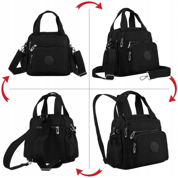 Maža kuprinė moterims P36, juoda