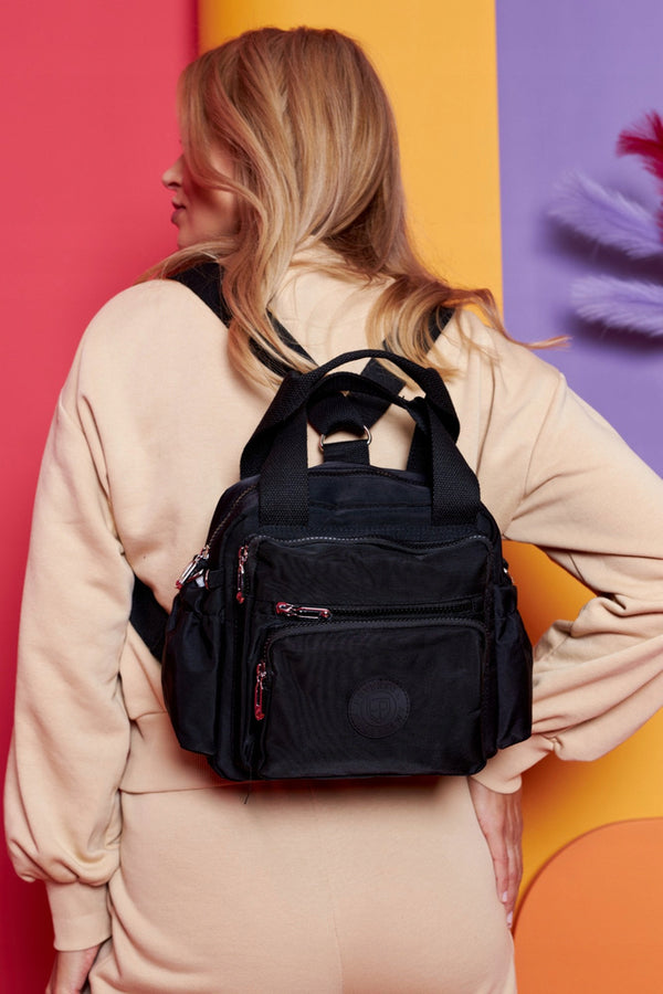 Maža kuprinė moterims P36, juoda