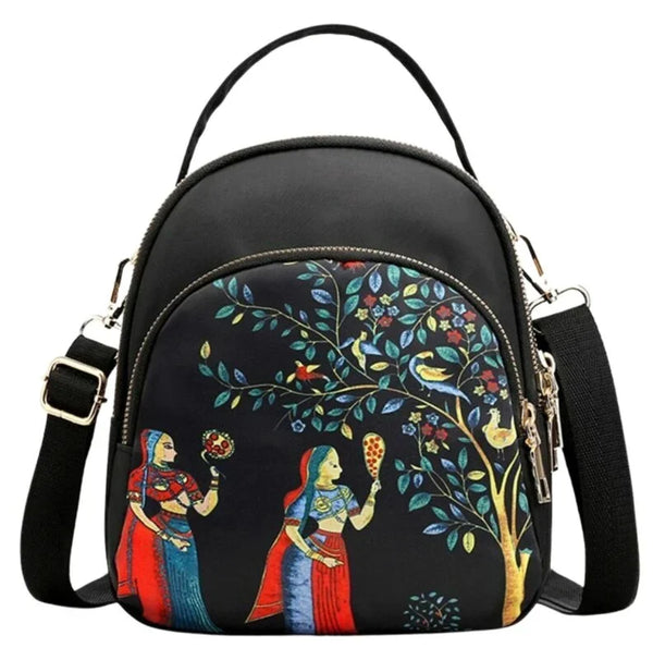 Maža moteriška kuprinė G6, juoda