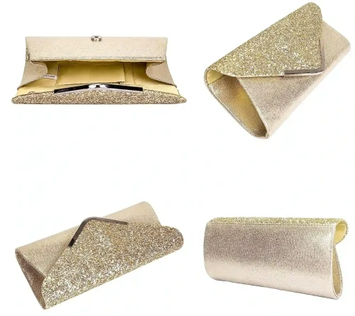 Maža rankinė moterims A12, auksinė R848