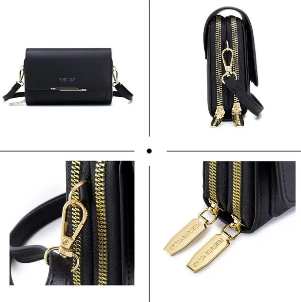 Maža rankinė moterims A54, juoda R844