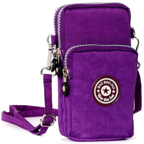 Maža rankinė moterims N38 violetinė R818