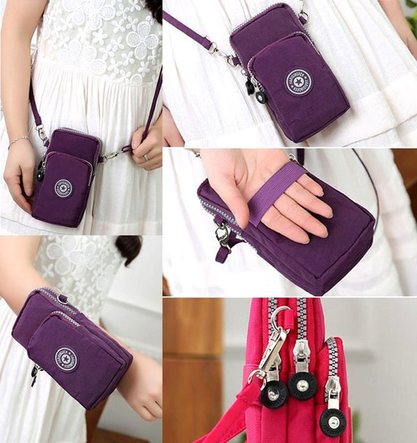 Maža rankinė moterims N38 violetinė R818