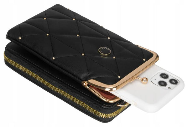 Maža rankinė moterims Peterson M06 juoda R812