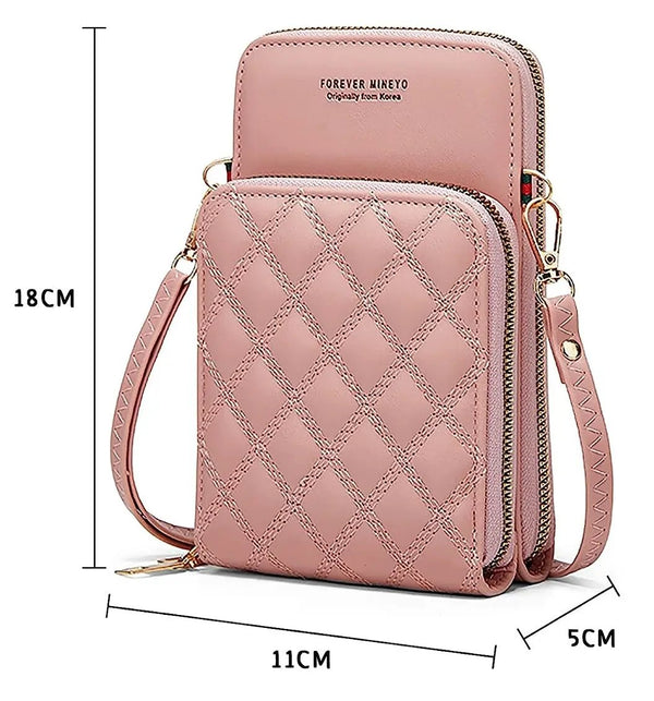 Maža rankinė moterims S12 rožinė R799