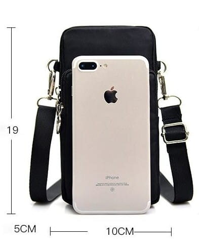 Maža rankinė moterims T72, juoda