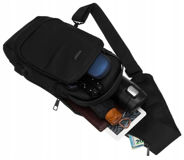 Maža vyriška kuprinė Peterson S2, juoda