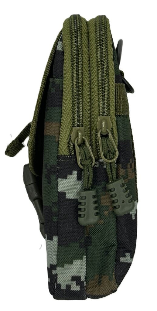 Mažas taktinis krepšys, rankinė vyrams Camo D1, tamsiai žalia