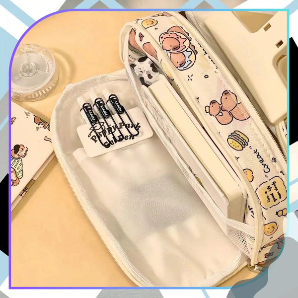 Penalas Kapibara, dviejų skyrių